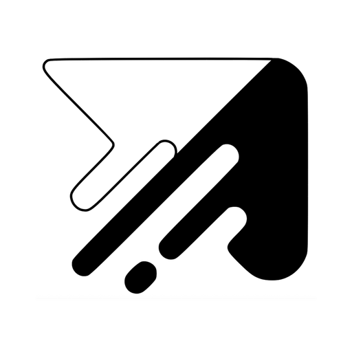 Monochrome black Expansive EDGE icon